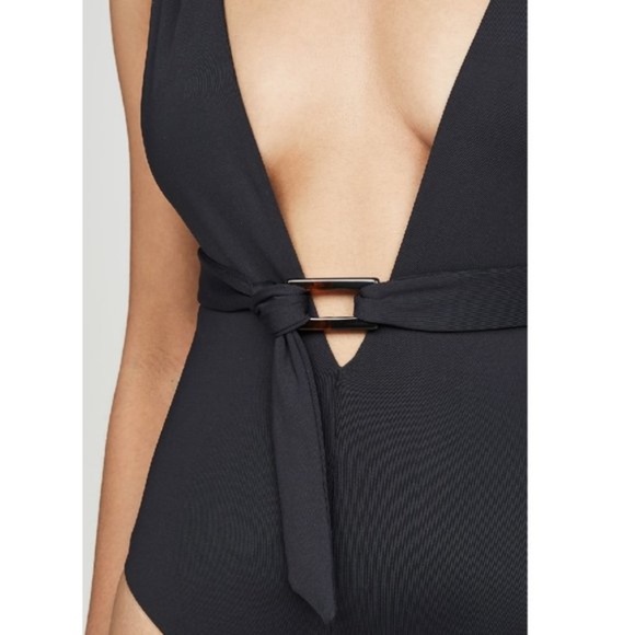 TAVIK Cindy Plunge Neck One-Piece Swimsuit - Picture 3 of 8